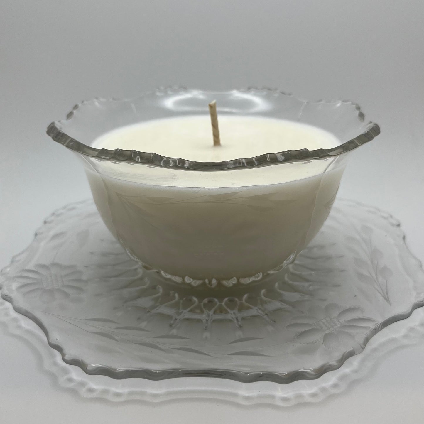 Cactus & Sea Salt Scented Crystal Dish