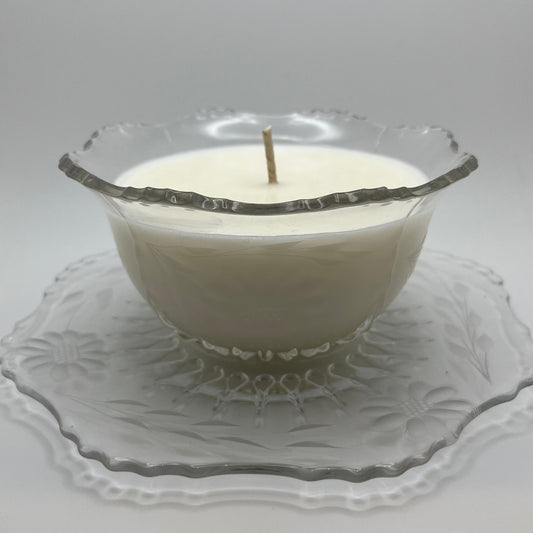 Cactus & Sea Salt Scented Crystal Dish