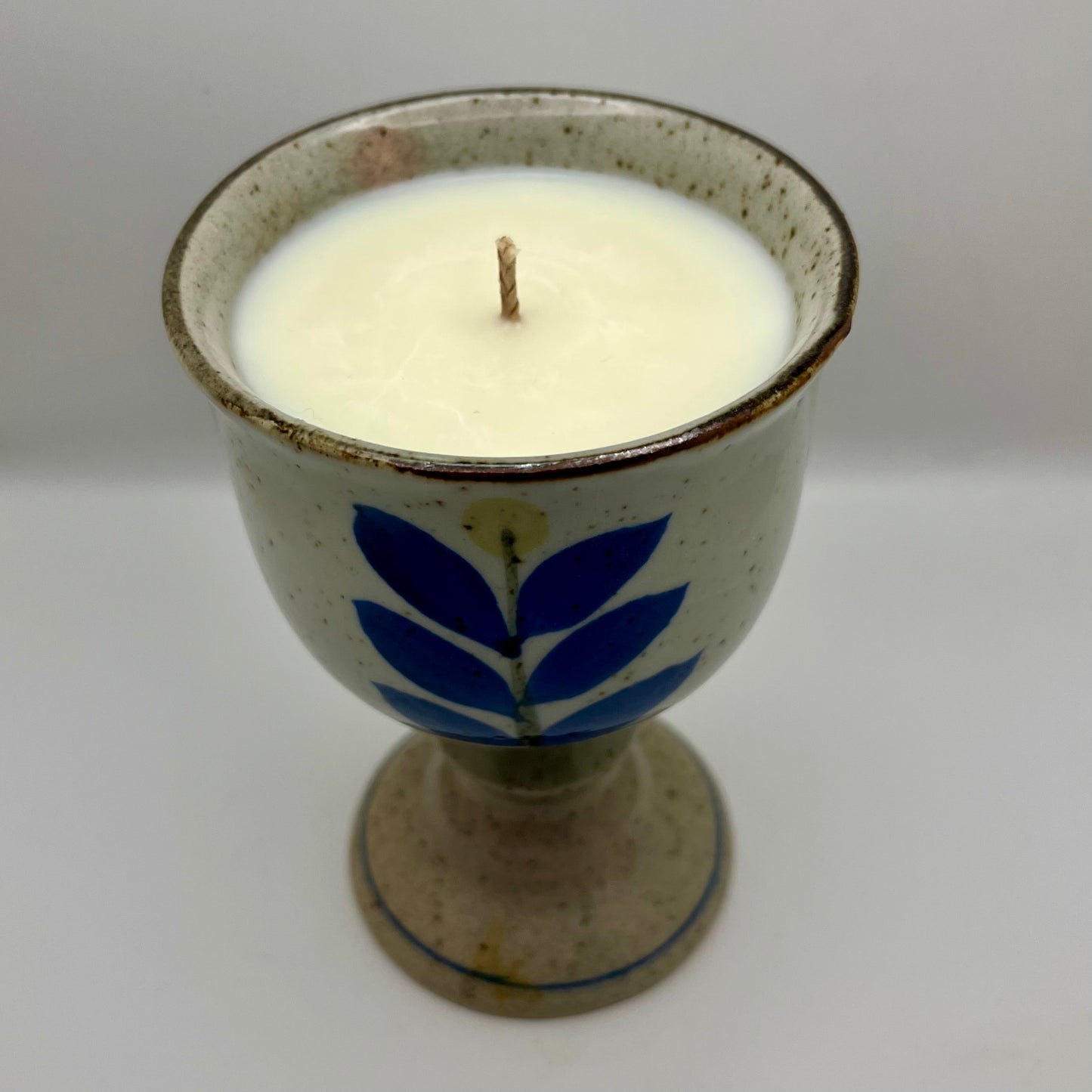 Frankincense Scented Pottery Wine Glass