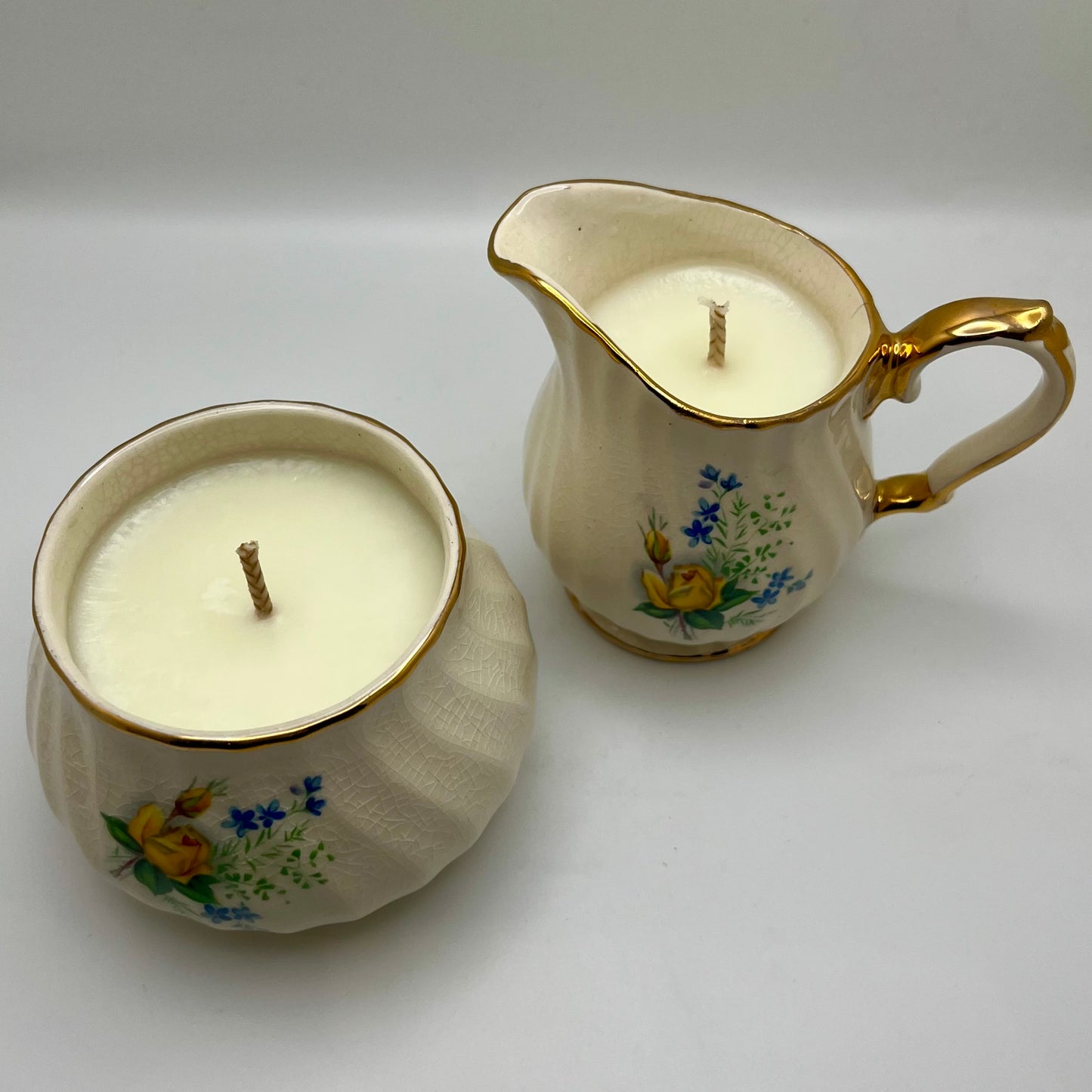 Eucalyptus & Tea Tree Scented Sugar & Creamer China Set