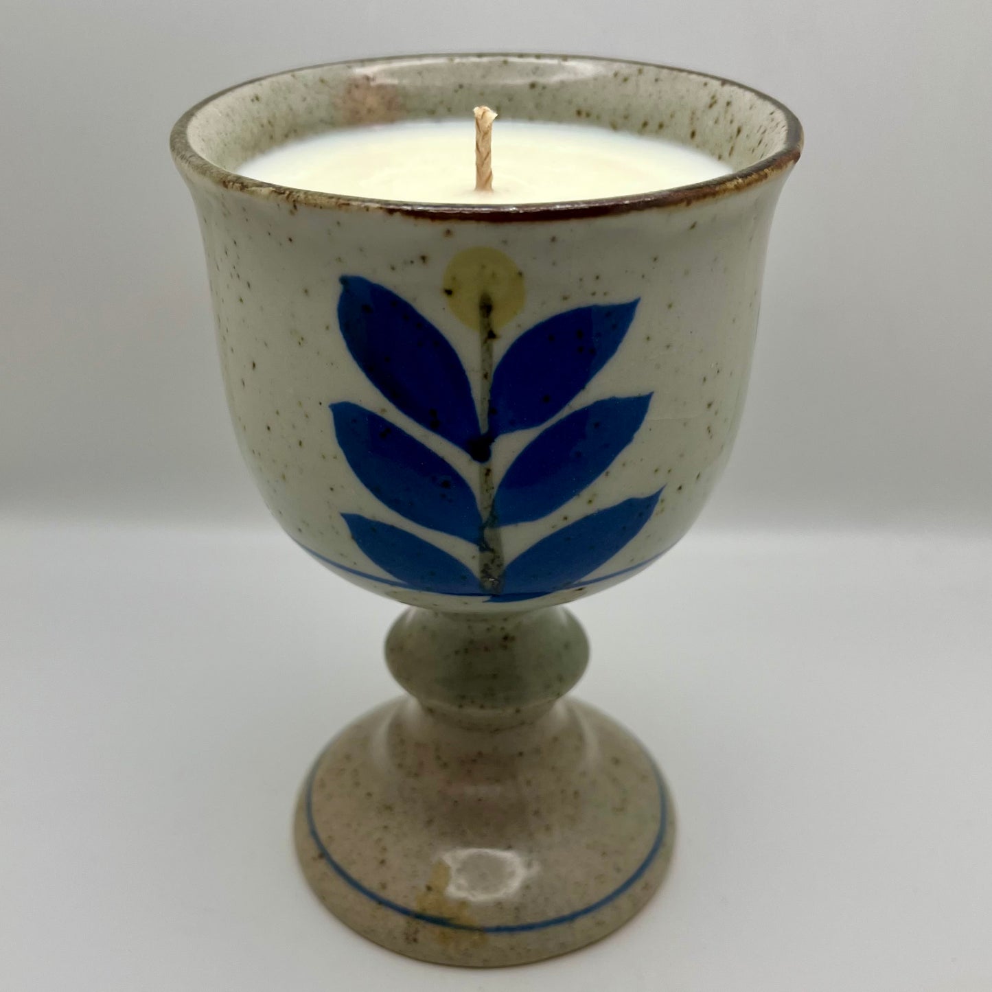 Frankincense Scented Pottery Wine Glass