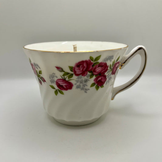 Rose Scented Tea Cup & Saucer