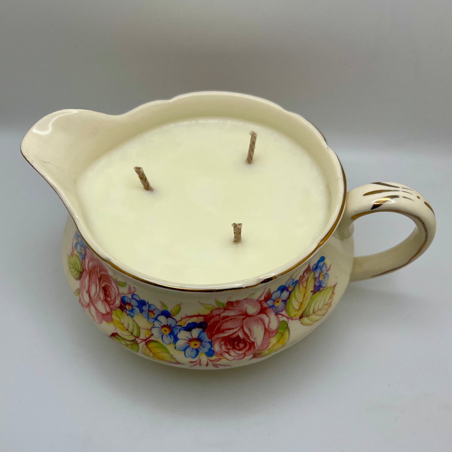 Lavender, Geranium & Ylang Ylang Scented Creamer Bowl