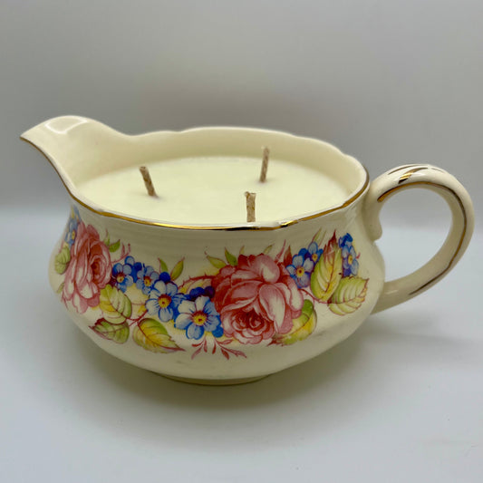 Lavender, Geranium & Ylang Ylang Scented Creamer Bowl