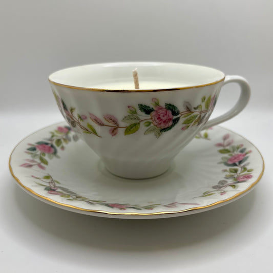Eucalyptus Scented Tea Cup & Saucer