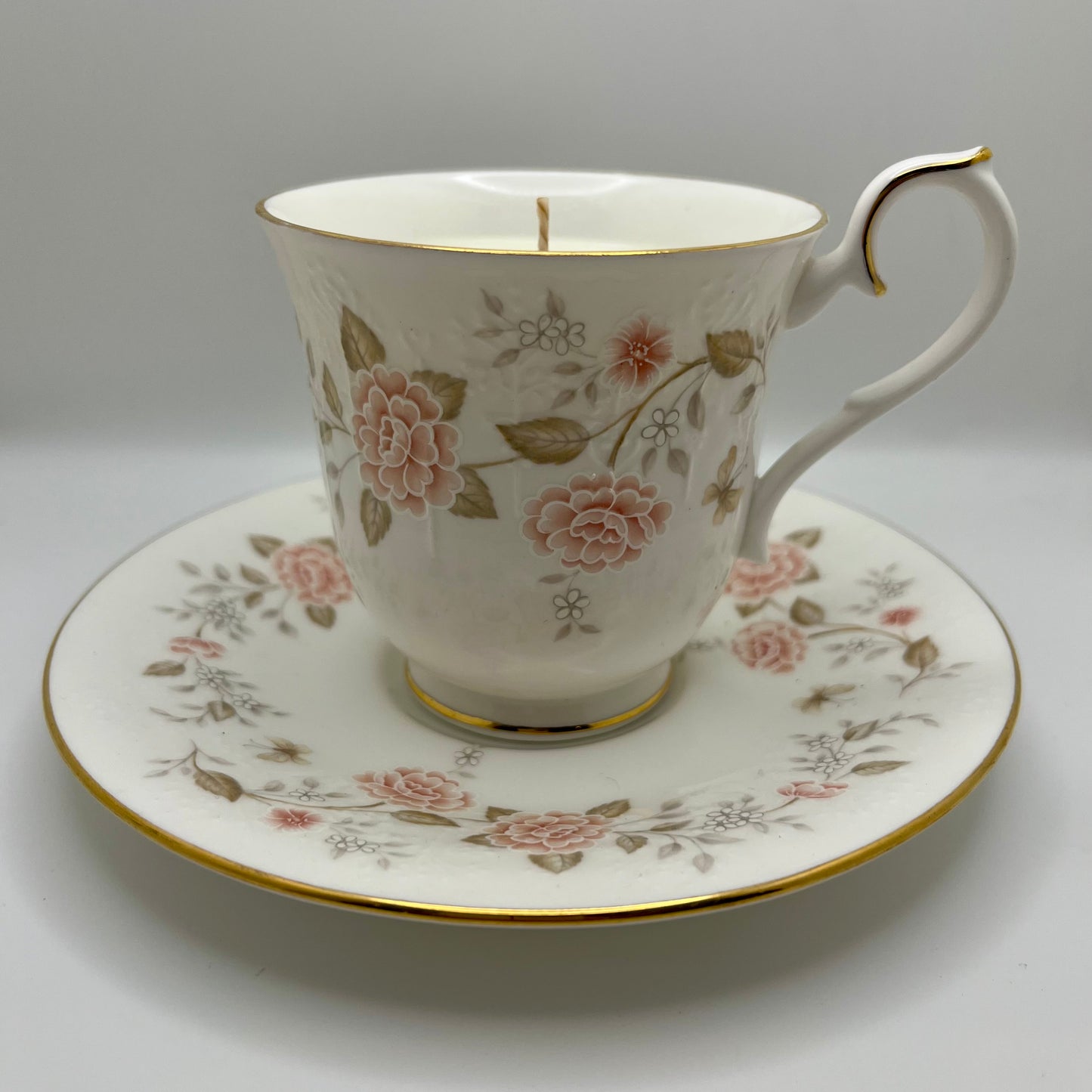 Rose Scented Tea Cup & Saucer