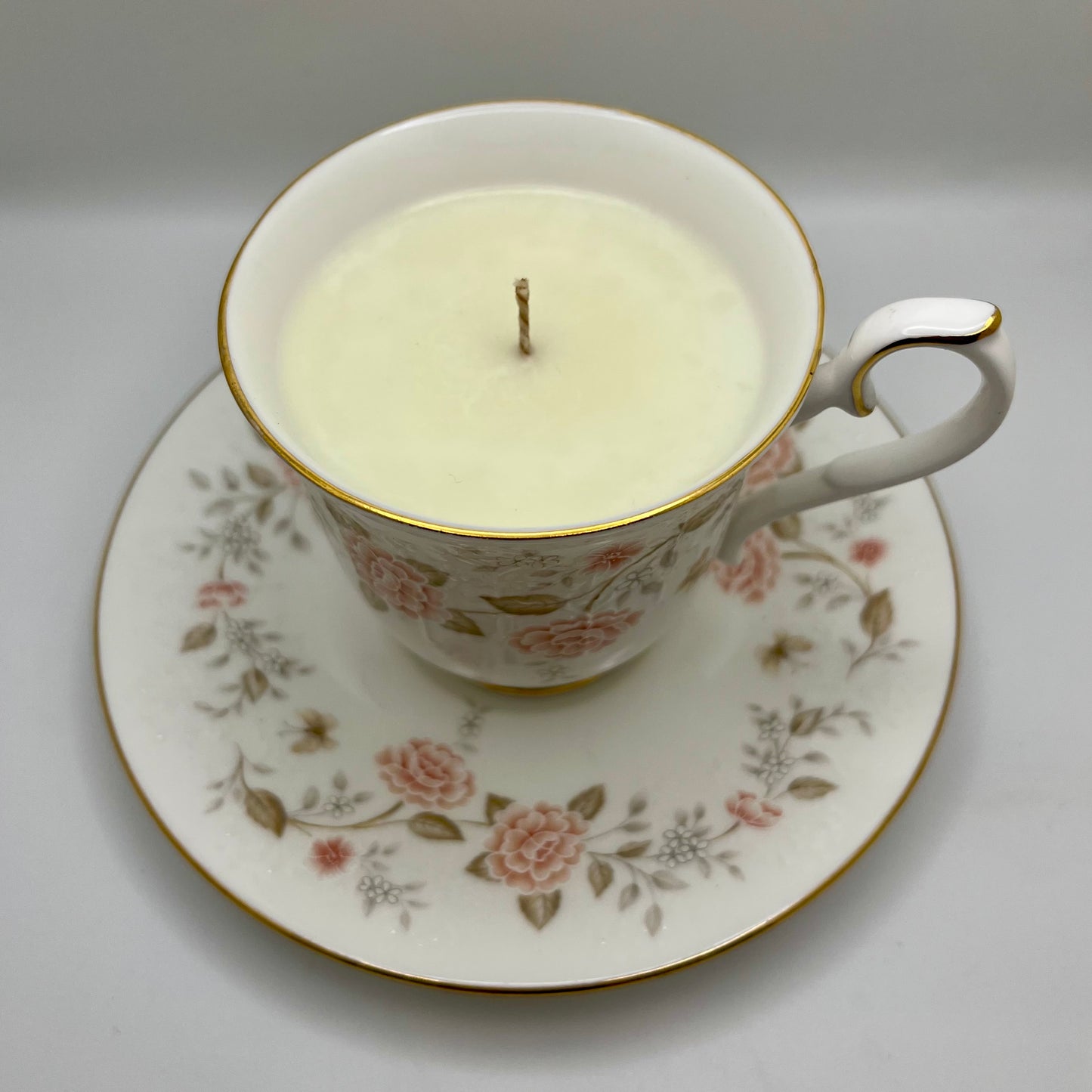 Rose Scented Tea Cup & Saucer