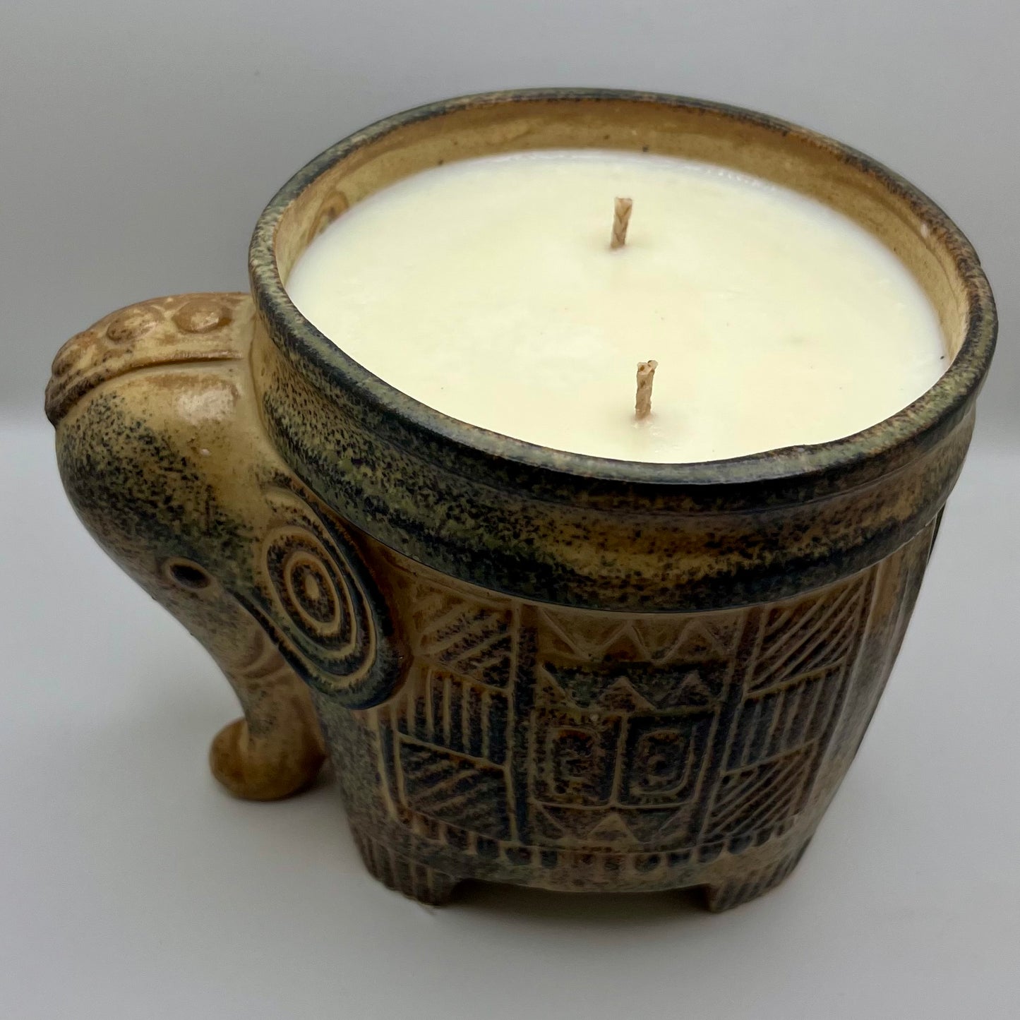 Coconut Milk & Lavender Scented Elephant Planter