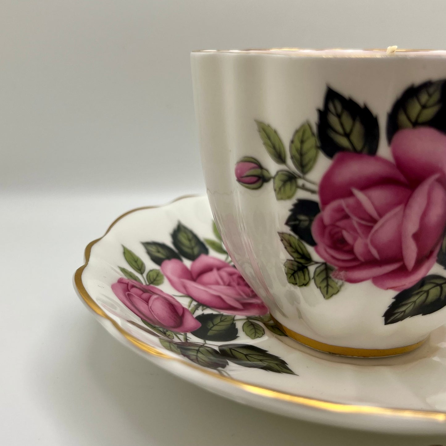 Rose Scented Tea Cup & Saucer