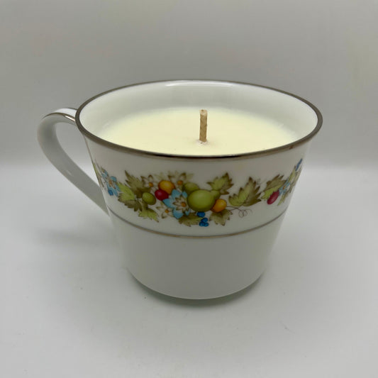 Lemongrass Scented Tea Cup & Saucer