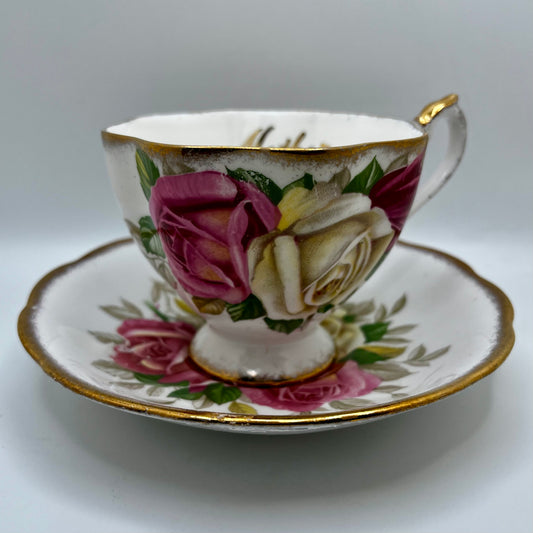 Grapefruit Scented Tea Cup & Saucer