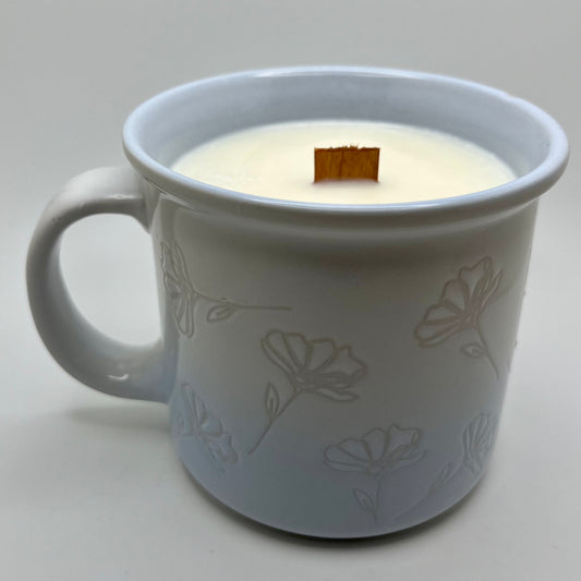 Wood Sage & Sea Salt Scented Mug