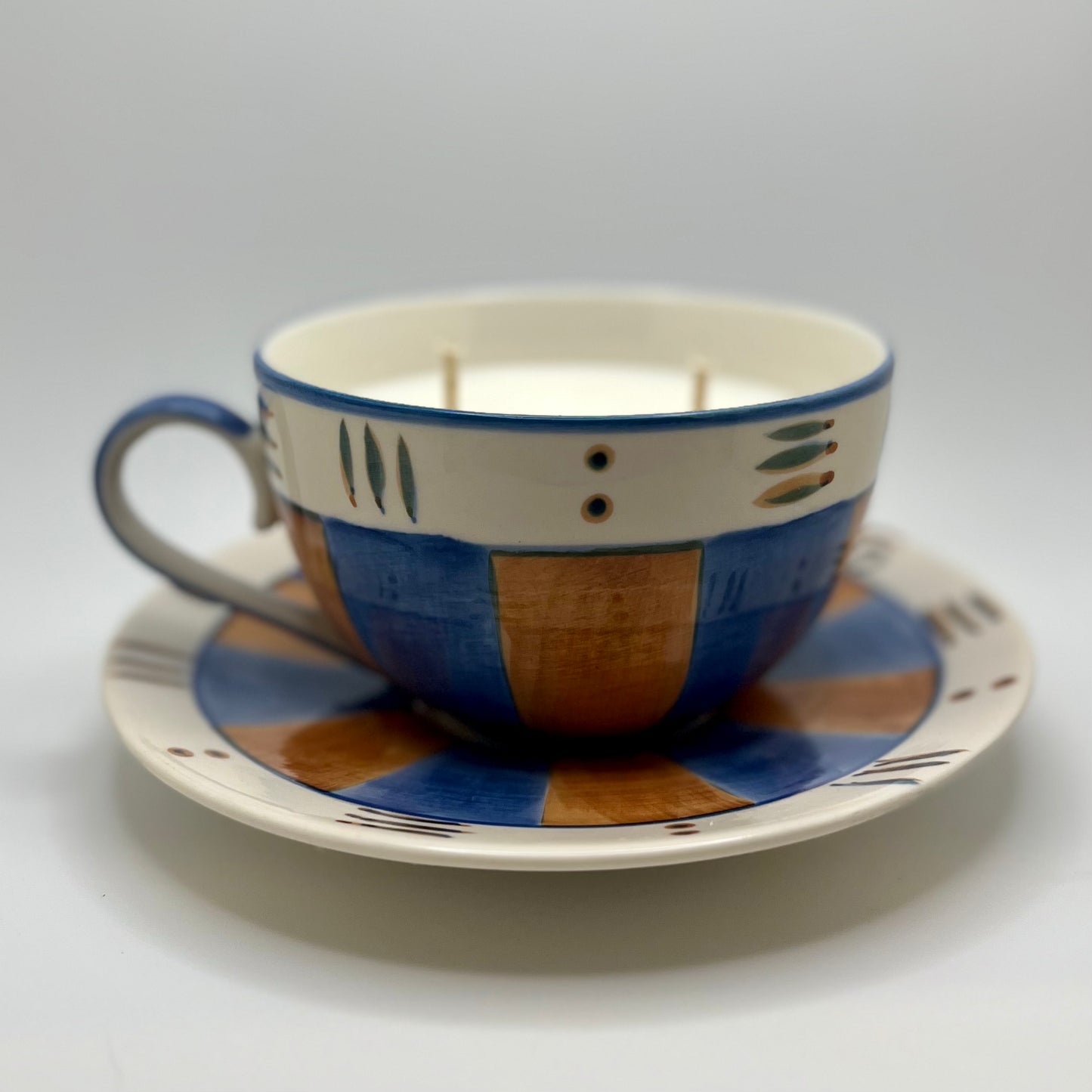 Tobacco & Leather Scented Aztec Mug