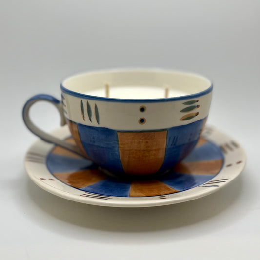 Tobacco & Leather Scented Aztec Mug