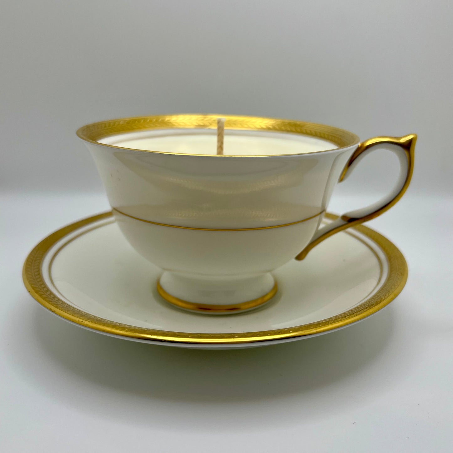 Lemongrass Scented Tea Cup & Saucer