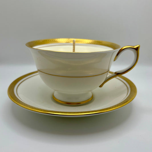 Lemongrass Scented Tea Cup & Saucer
