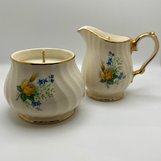 Eucalyptus & Tea Tree Scented Sugar & Creamer China Set