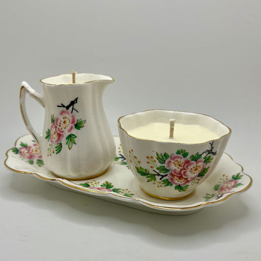 Rose & Geranium Scented Tea Set