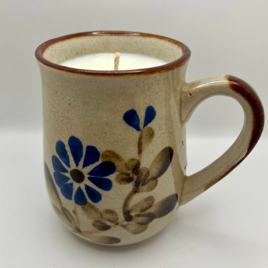 Eucalyptus & Musk Scented Pottery Mug