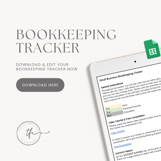 Bookkeeping Tracker