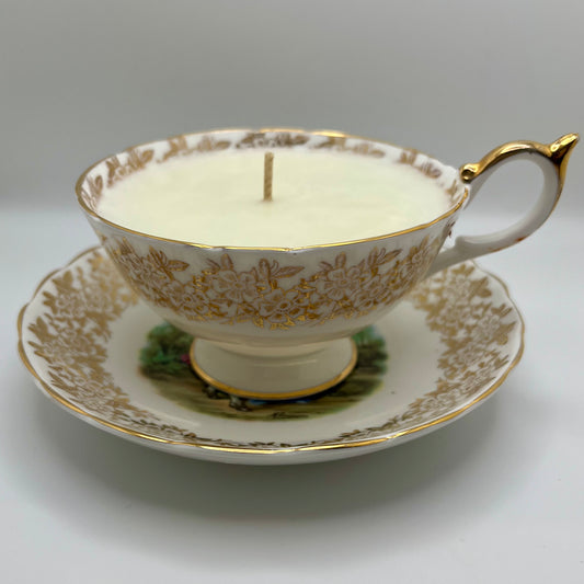 Lemongrass Scented Tea Cup & Saucer