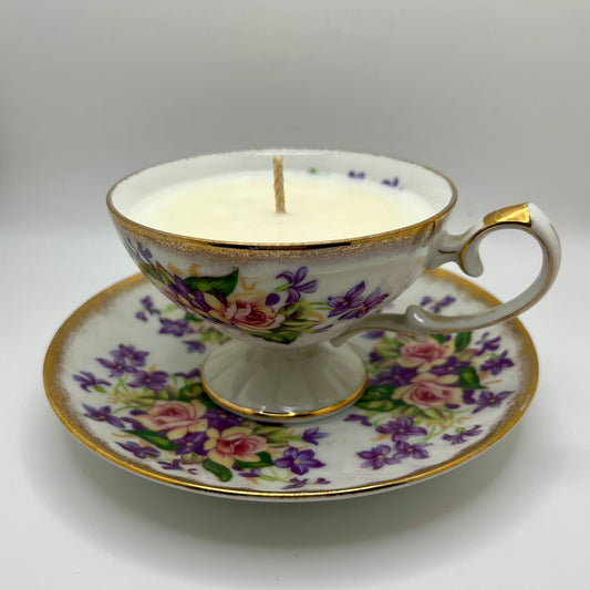 Rose & Lavender Scented Tea Cup