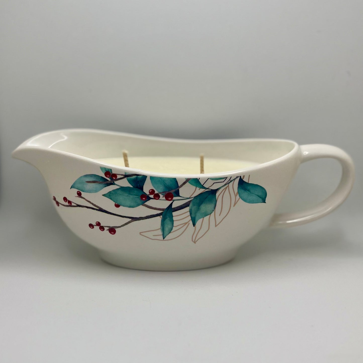 Aspen Winter & Bonfire Scented Christmas Gravy Boat