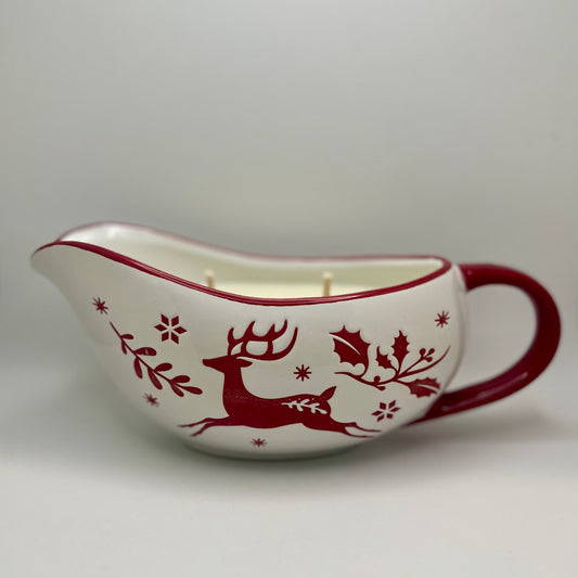 Aspen Winter Scented Holiday Gravy Boat